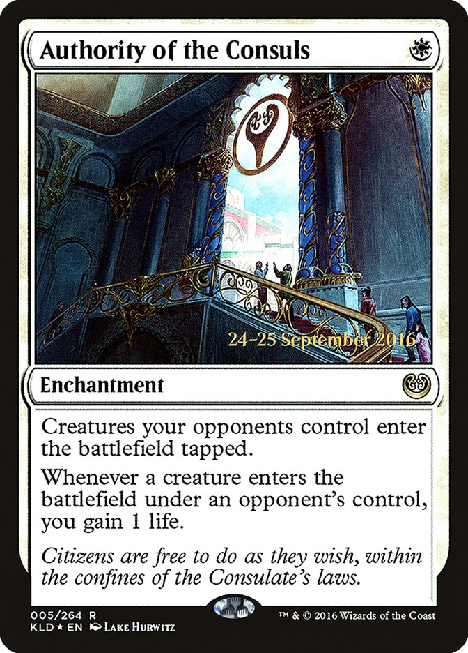 Authority of the Consuls  [Kaladesh Prerelease Promos] | Eastridge Sports Cards & Games