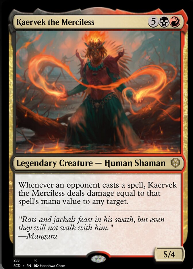 Kaervek the Merciless [Starter Commander Decks] | Eastridge Sports Cards & Games