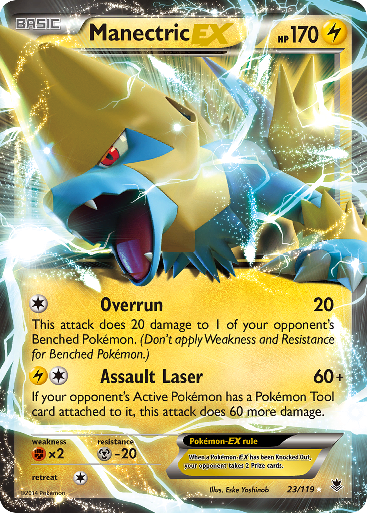 Manectric EX (23/119) [XY: Phantom Forces] | Eastridge Sports Cards & Games