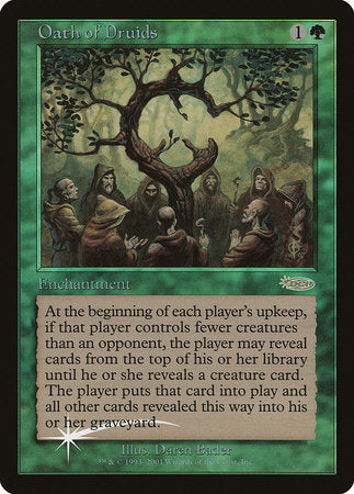 Oath of Druids [Judge Gift Cards 2001] | Eastridge Sports Cards & Games