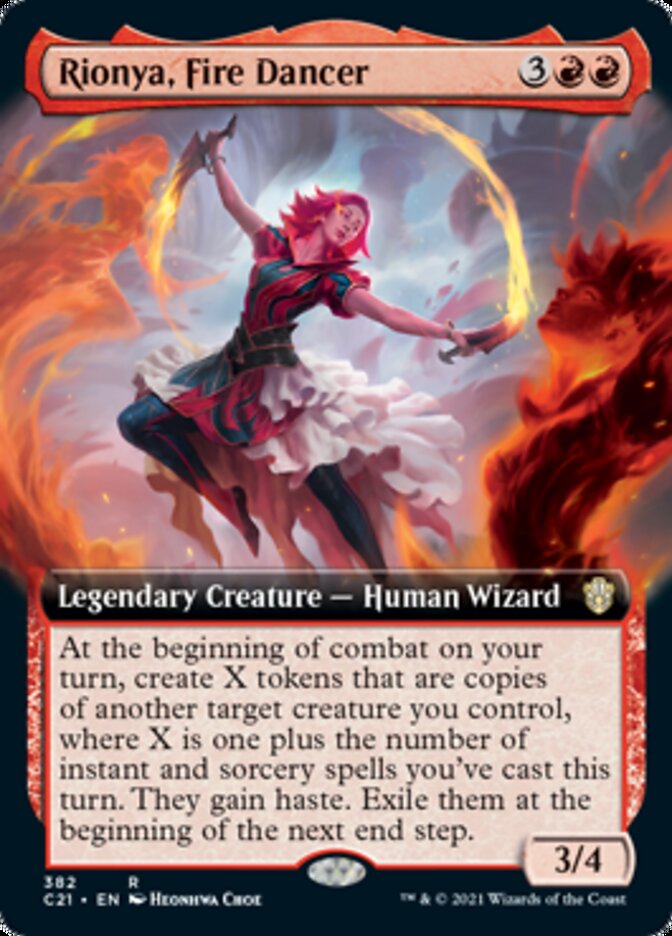 Rionya, Fire Dancer (Extended) [Commander 2021] | Eastridge Sports Cards & Games