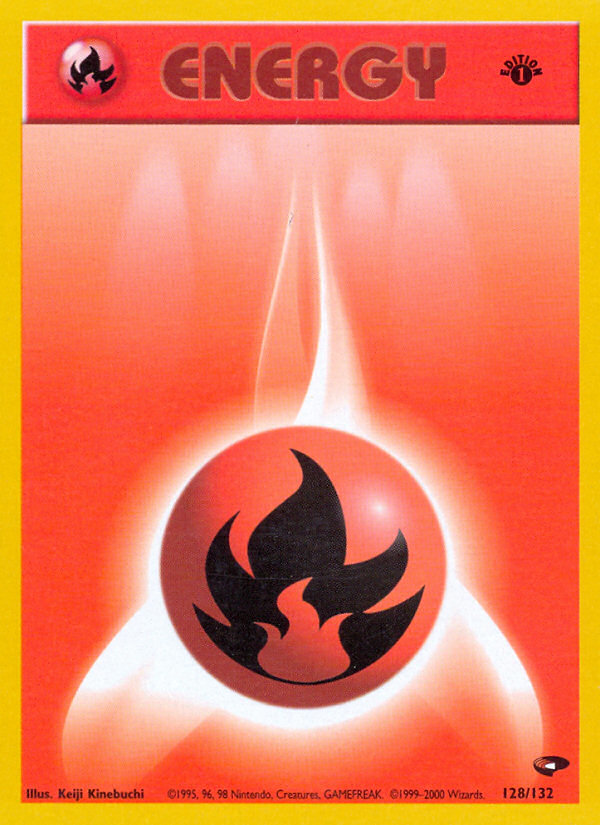 Fire Energy (128/132) [Gym Challenge 1st Edition] | Eastridge Sports Cards & Games