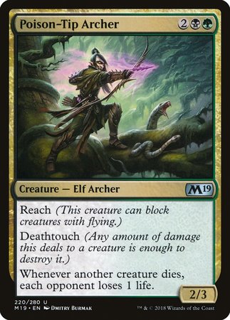 Poison-Tip Archer [Core Set 2019] | Eastridge Sports Cards & Games