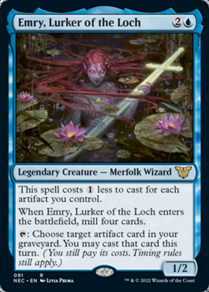 Emry, Lurker of the Loch [Kamigawa: Neon Dynasty Commander] | Eastridge Sports Cards & Games