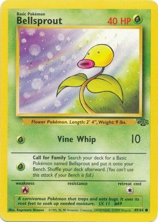 Bellsprout (49/64) [Jungle Unlimited] | Eastridge Sports Cards & Games