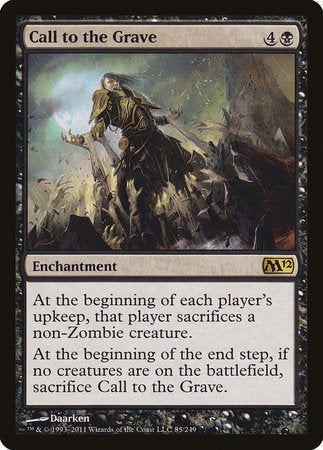 Call to the Grave [Magic 2012] | Eastridge Sports Cards & Games