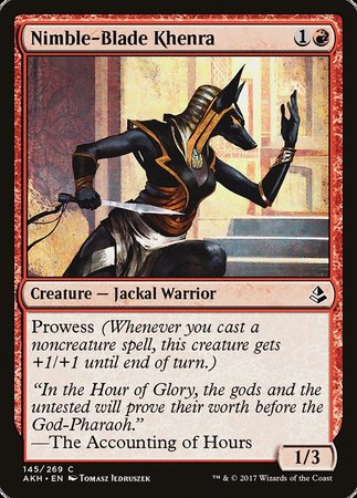 Nimble-Blade Khenra [Amonkhet] | Eastridge Sports Cards & Games