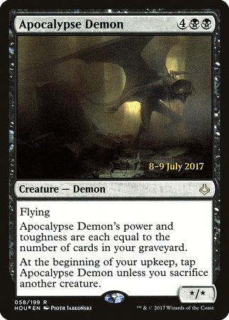 Apocalypse Demon [Hour of Devastation Promos] | Eastridge Sports Cards & Games