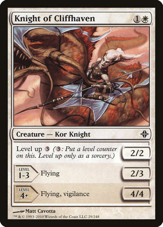 Knight of Cliffhaven [Rise of the Eldrazi] | Eastridge Sports Cards & Games