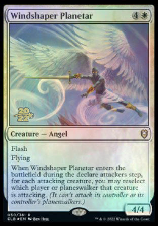 Windshaper Planetar [Commander Legends: Battle for Baldur's Gate Prerelease Promos] | Eastridge Sports Cards & Games