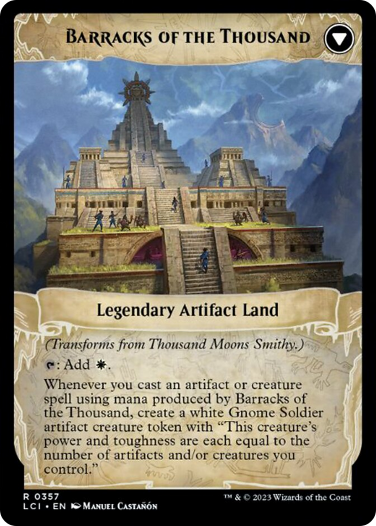 Thousand Moons Smithy // Barracks of the Thounsand [The Lost Caverns of Ixalan] | Eastridge Sports Cards & Games