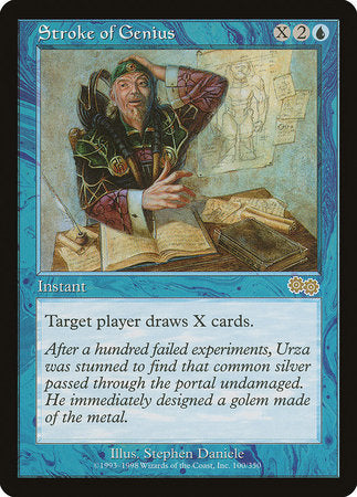 Stroke of Genius [Urza's Saga] | Eastridge Sports Cards & Games