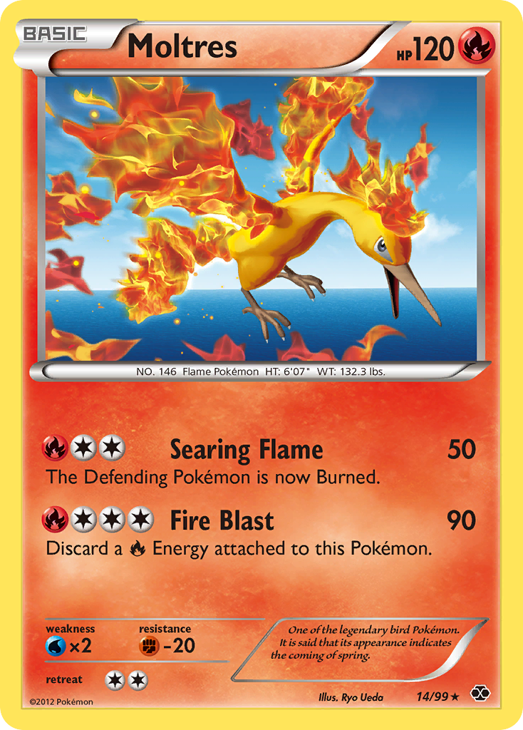 Moltres (14/99) [Black & White: Next Destinies] | Eastridge Sports Cards & Games