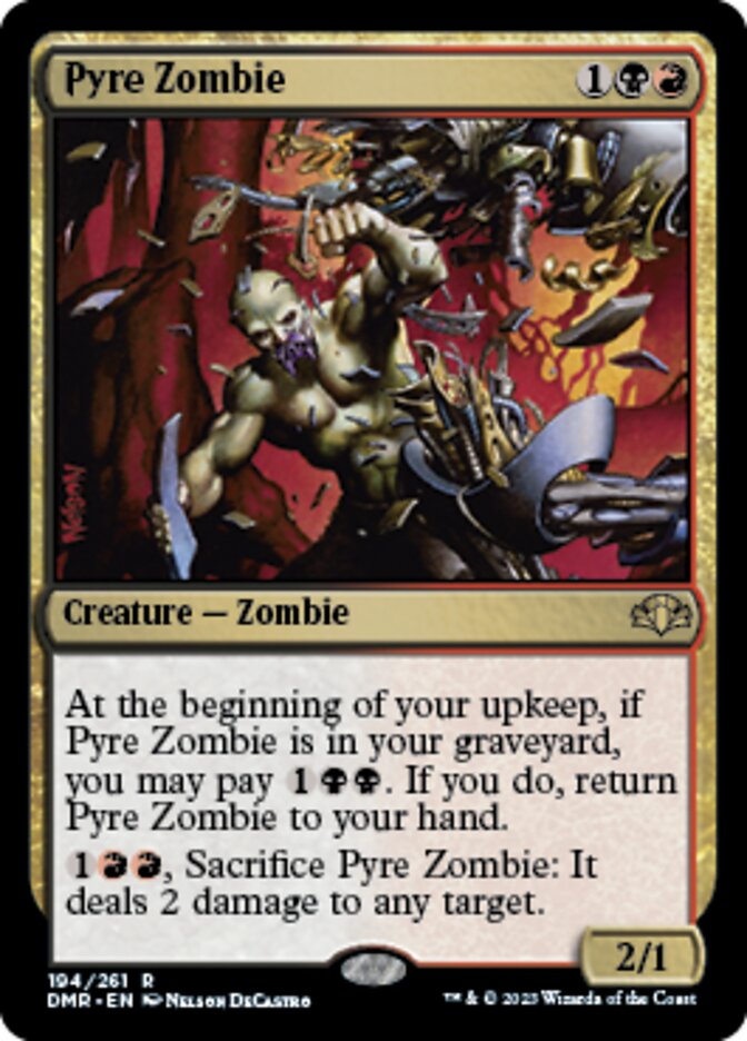 Pyre Zombie [Dominaria Remastered] | Eastridge Sports Cards & Games