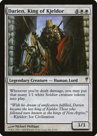 Darien, King of Kjeldor [Coldsnap] | Eastridge Sports Cards & Games