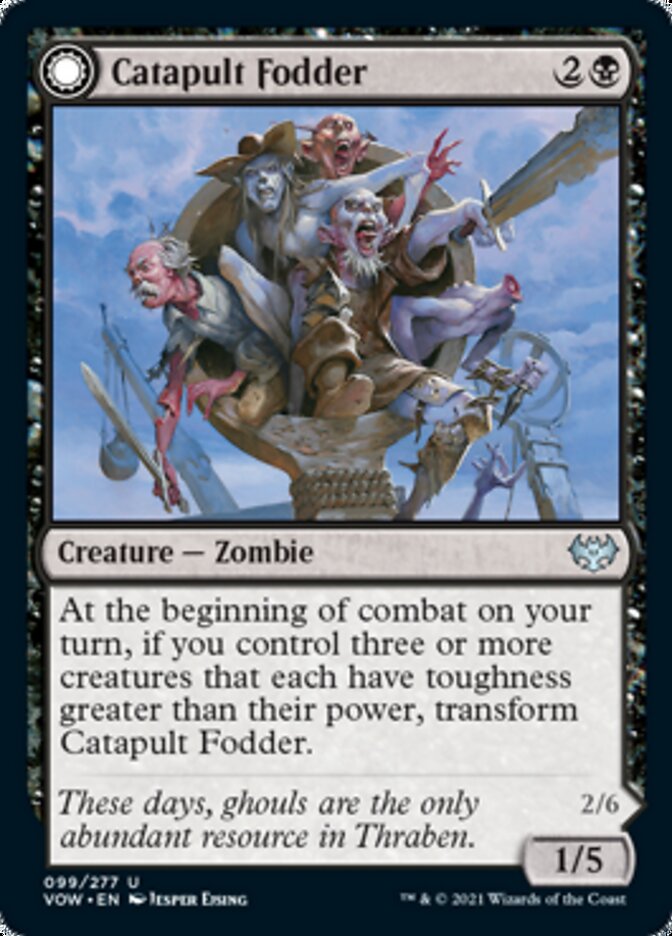 Catapult Fodder // Catapult Captain [Innistrad: Crimson Vow] | Eastridge Sports Cards & Games