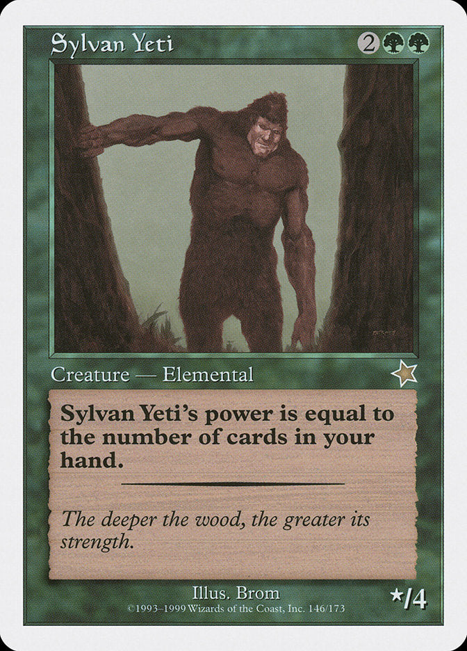 Sylvan Yeti [Starter 1999] | Eastridge Sports Cards & Games