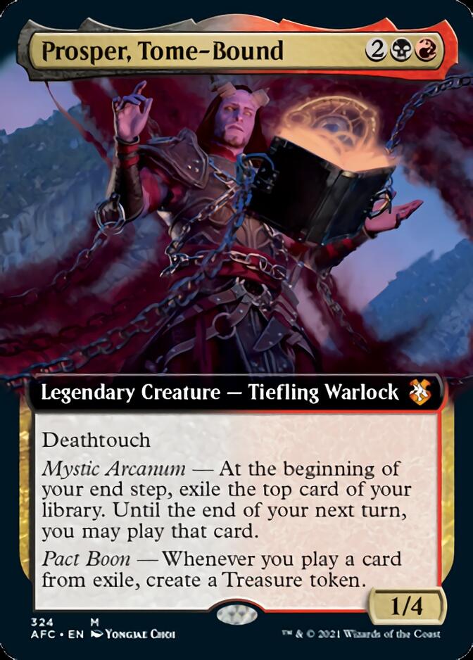 Prosper, Tome-Bound (Extended) [Dungeons & Dragons: Adventures in the Forgotten Realms Commander] | Eastridge Sports Cards & Games