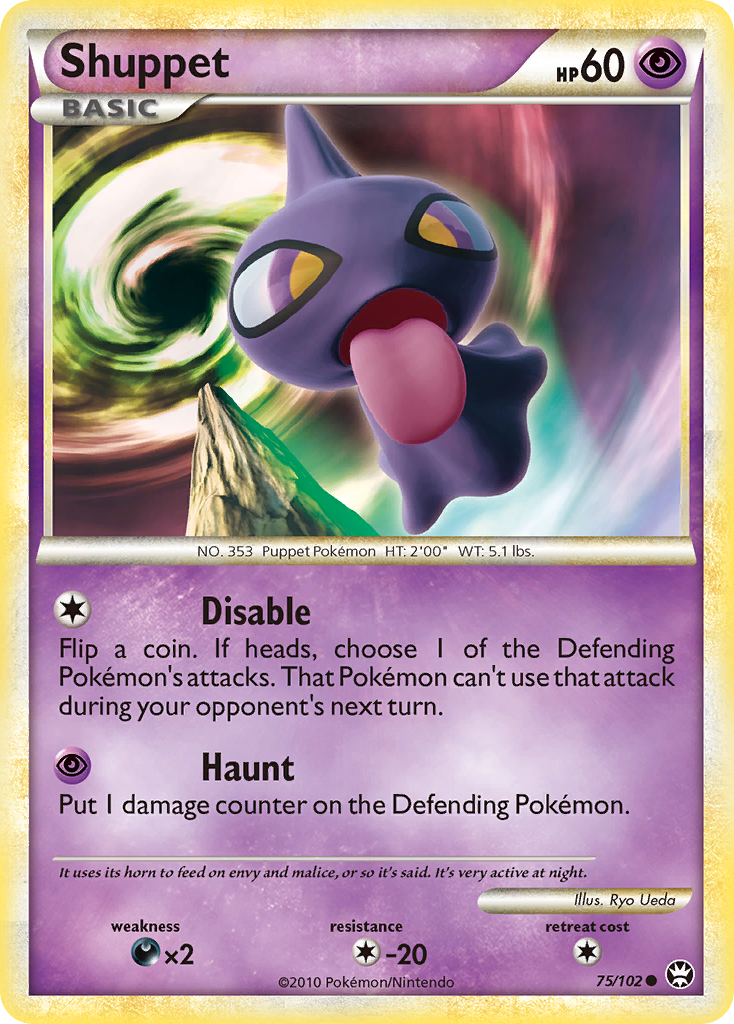 Shuppet (75/102) [HeartGold & SoulSilver: Triumphant] | Eastridge Sports Cards & Games