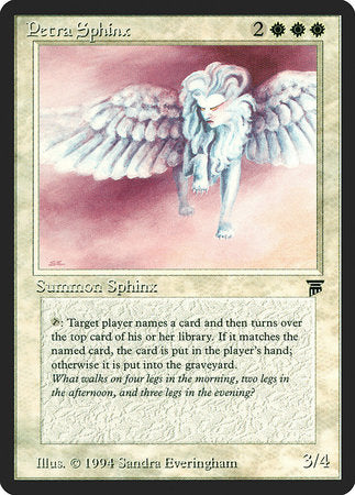 Petra Sphinx [Legends] | Eastridge Sports Cards & Games