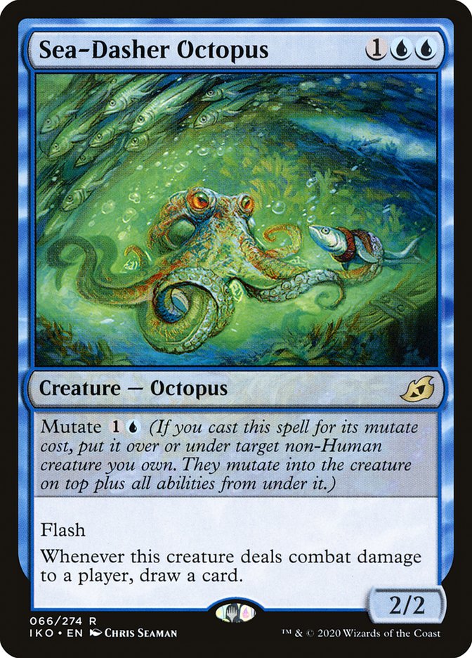 Sea-Dasher Octopus [Ikoria: Lair of Behemoths] | Eastridge Sports Cards & Games