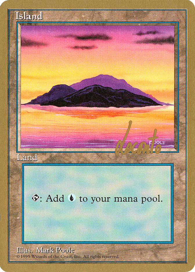 Island (ml368) (Michael Loconto) [Pro Tour Collector Set] | Eastridge Sports Cards & Games