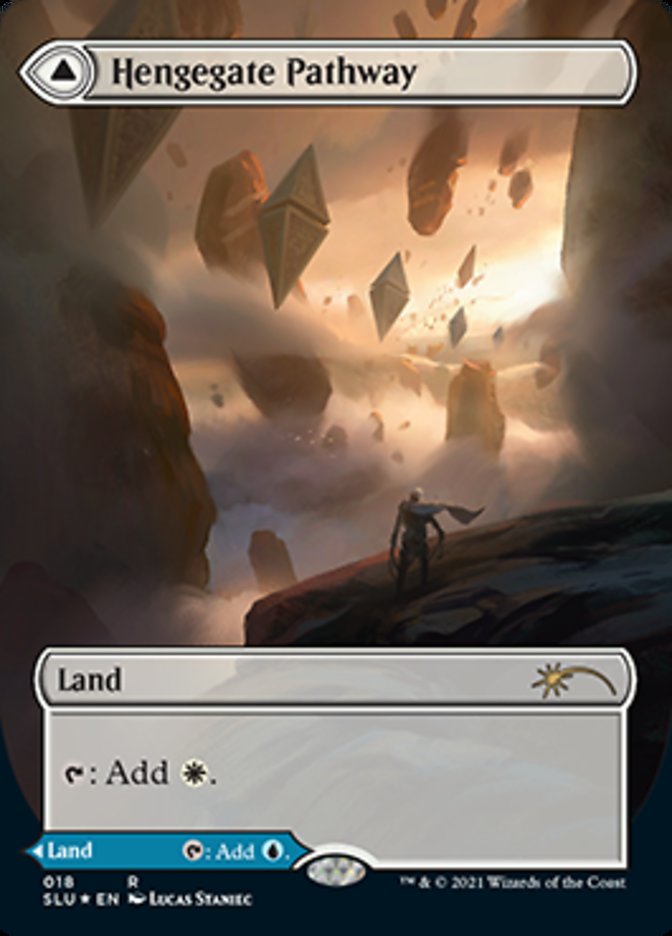 Hengegate Pathway // Mistgate Pathway (Borderless) [Secret Lair: Ultimate Edition 2] | Eastridge Sports Cards & Games