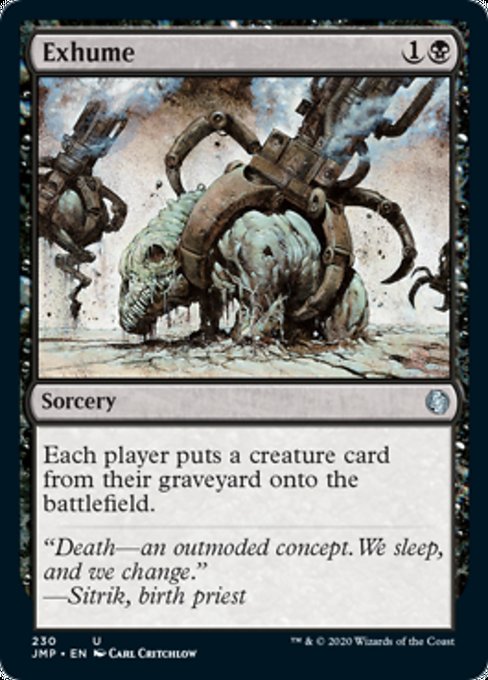 Exhume [Jumpstart] | Eastridge Sports Cards & Games