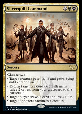 Silverquill Command [Strixhaven: School of Mages] | Eastridge Sports Cards & Games