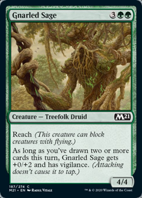 Gnarled Sage [Core Set 2021] | Eastridge Sports Cards & Games