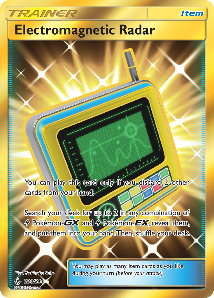 Electromagnetic Radar (230/214) [Sun & Moon: Unbroken Bonds] | Eastridge Sports Cards & Games