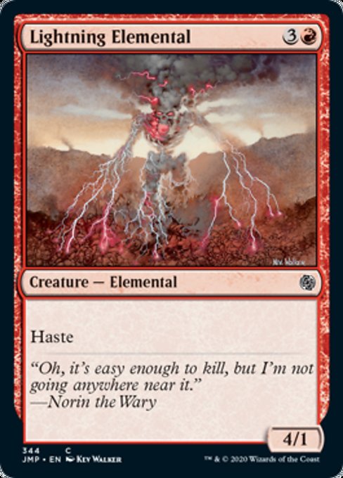 Lightning Elemental [Jumpstart] | Eastridge Sports Cards & Games