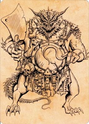 Thrakkus the Butcher Art Card [Commander Legends: Battle for Baldur's Gate Art Series] | Eastridge Sports Cards & Games