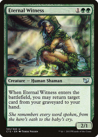 Eternal Witness [Commander 2015] | Eastridge Sports Cards & Games