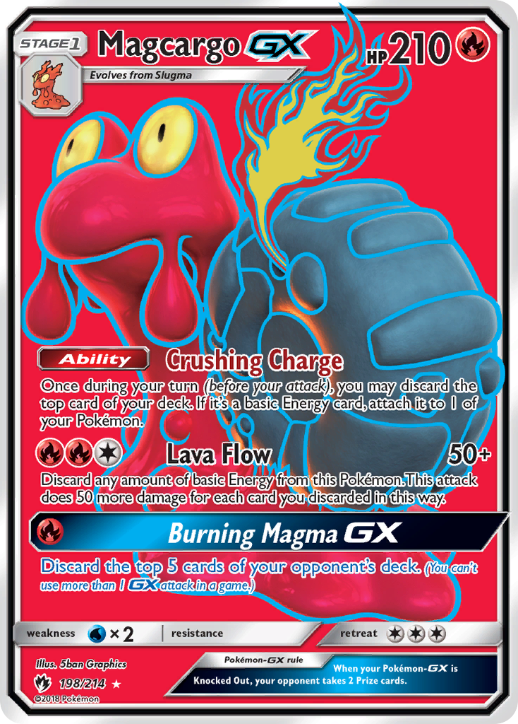 Magcargo GX (198/214) [Sun & Moon: Lost Thunder] | Eastridge Sports Cards & Games