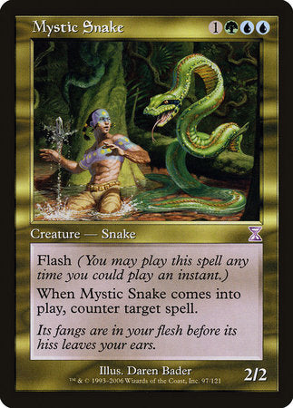 Mystic Snake [Time Spiral Timeshifted] | Eastridge Sports Cards & Games