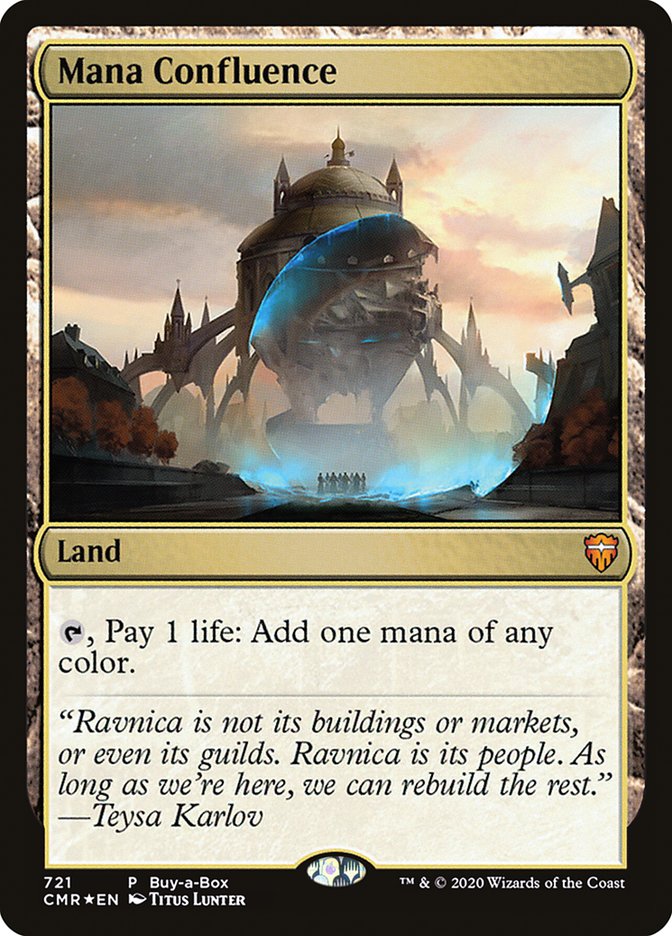 Mana Confluence (Buy-A-Box) [Commander Legends Promos] | Eastridge Sports Cards & Games