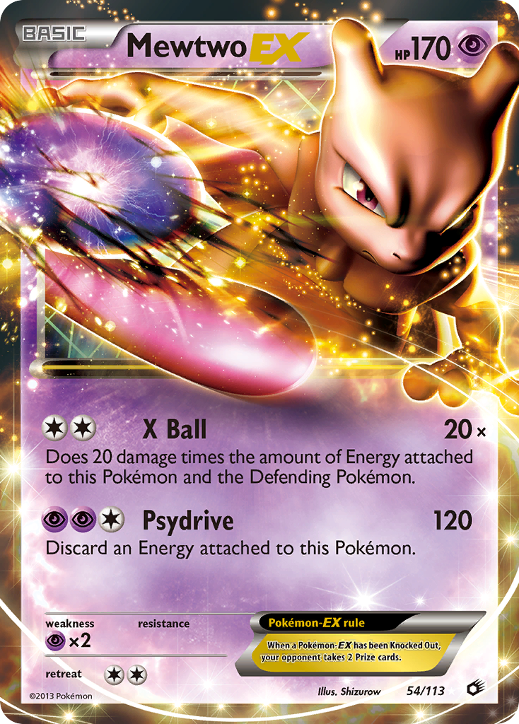 Mewtwo EX (54/113) [Black & White: Legendary Treasures] | Eastridge Sports Cards & Games