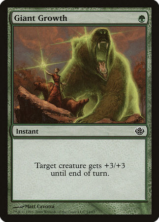 Giant Growth [Duel Decks: Garruk vs. Liliana] | Eastridge Sports Cards & Games