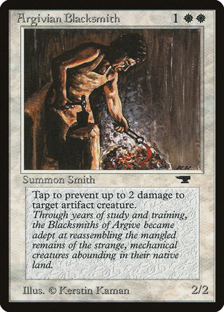 Argivian Blacksmith [Antiquities] | Eastridge Sports Cards & Games