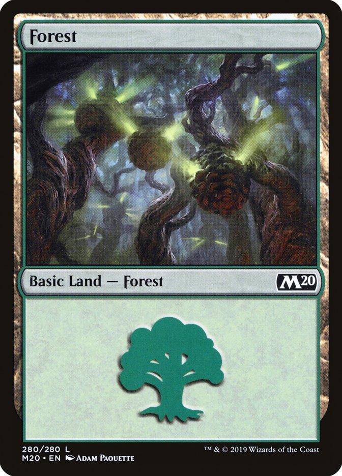 Forest (#280) [Core Set 2020] | Eastridge Sports Cards & Games