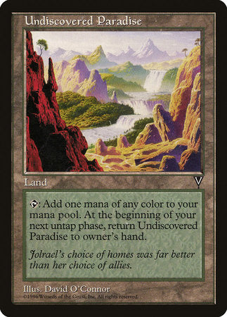 Undiscovered Paradise [Visions] | Eastridge Sports Cards & Games