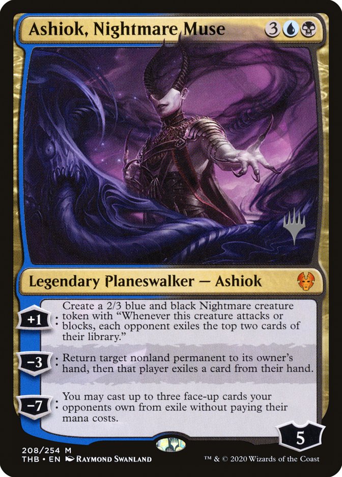 Ashiok, Nightmare Muse (Promo Pack) [Theros Beyond Death Promos] | Eastridge Sports Cards & Games