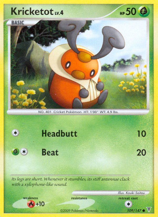 Kricketot (109/147) [Platinum: Supreme Victors] | Eastridge Sports Cards & Games