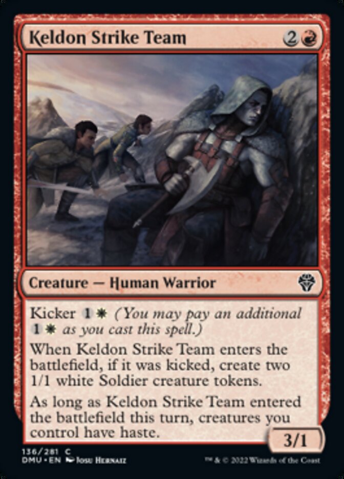 Keldon Strike Team [Dominaria United] | Eastridge Sports Cards & Games