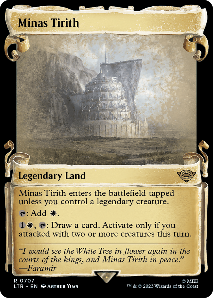 Minas Tirith [The Lord of the Rings: Tales of Middle-Earth Showcase Scrolls] | Eastridge Sports Cards & Games