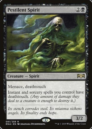 Pestilent Spirit [Ravnica Allegiance] | Eastridge Sports Cards & Games