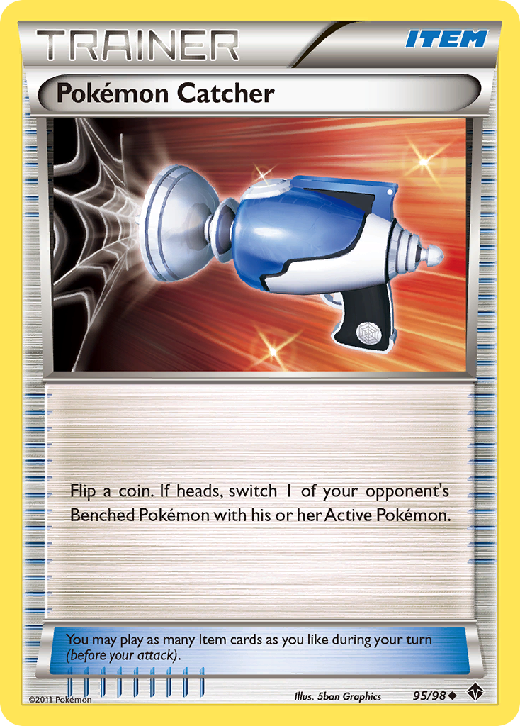 Pokemon Catcher (95/98) [Black & White: Emerging Powers] | Eastridge Sports Cards & Games