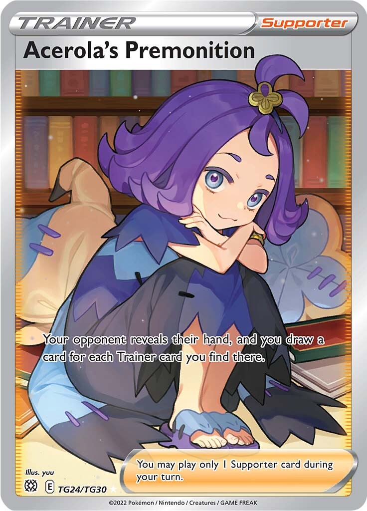 Acerola's Premonition (TG24/TG30) [Sword & Shield: Brilliant Stars] | Eastridge Sports Cards & Games