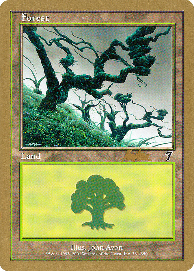 Forest (bk331) (Brian Kibler) [World Championship Decks 2002] | Eastridge Sports Cards & Games